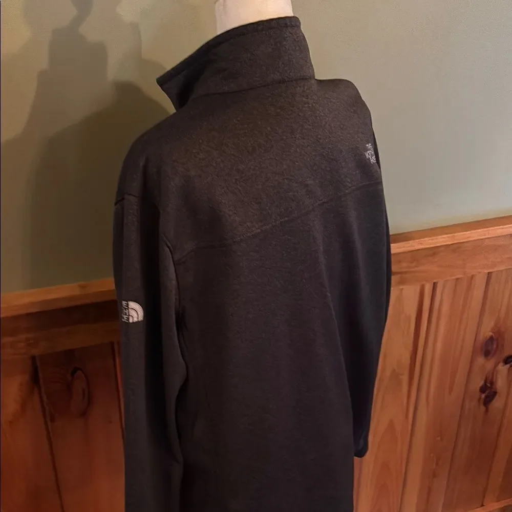The North Face Black and Gray zip up Jacket